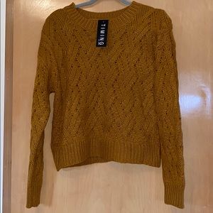 T-I-M-I-N-G sweater by Roolee